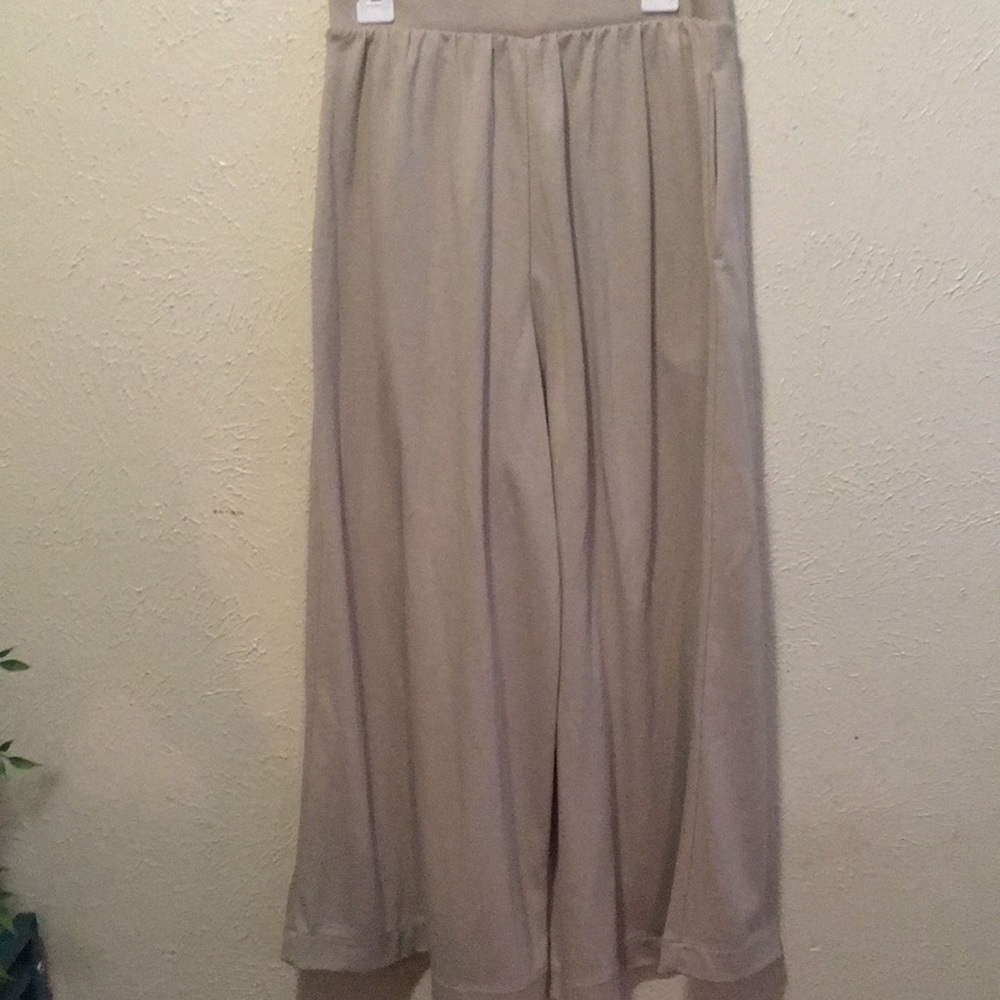 Uniqlo Wide Leg Khaki  Pants